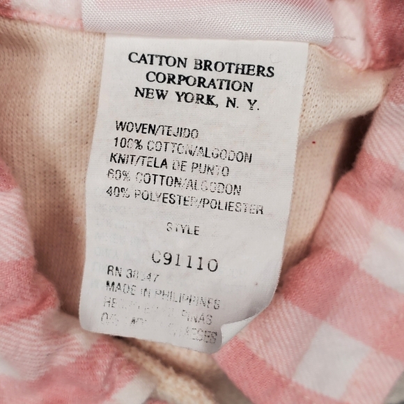 Vintage Fisher-Price Jumpsuit Ruffled Pink|White Baby Girls 0-6 Months - Picture 5 of 5
